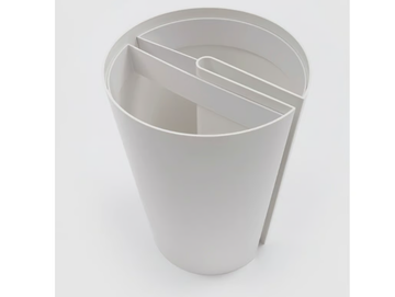 BINCAN CESTINO - ABS waste paper bin by Danese Milano - view 3